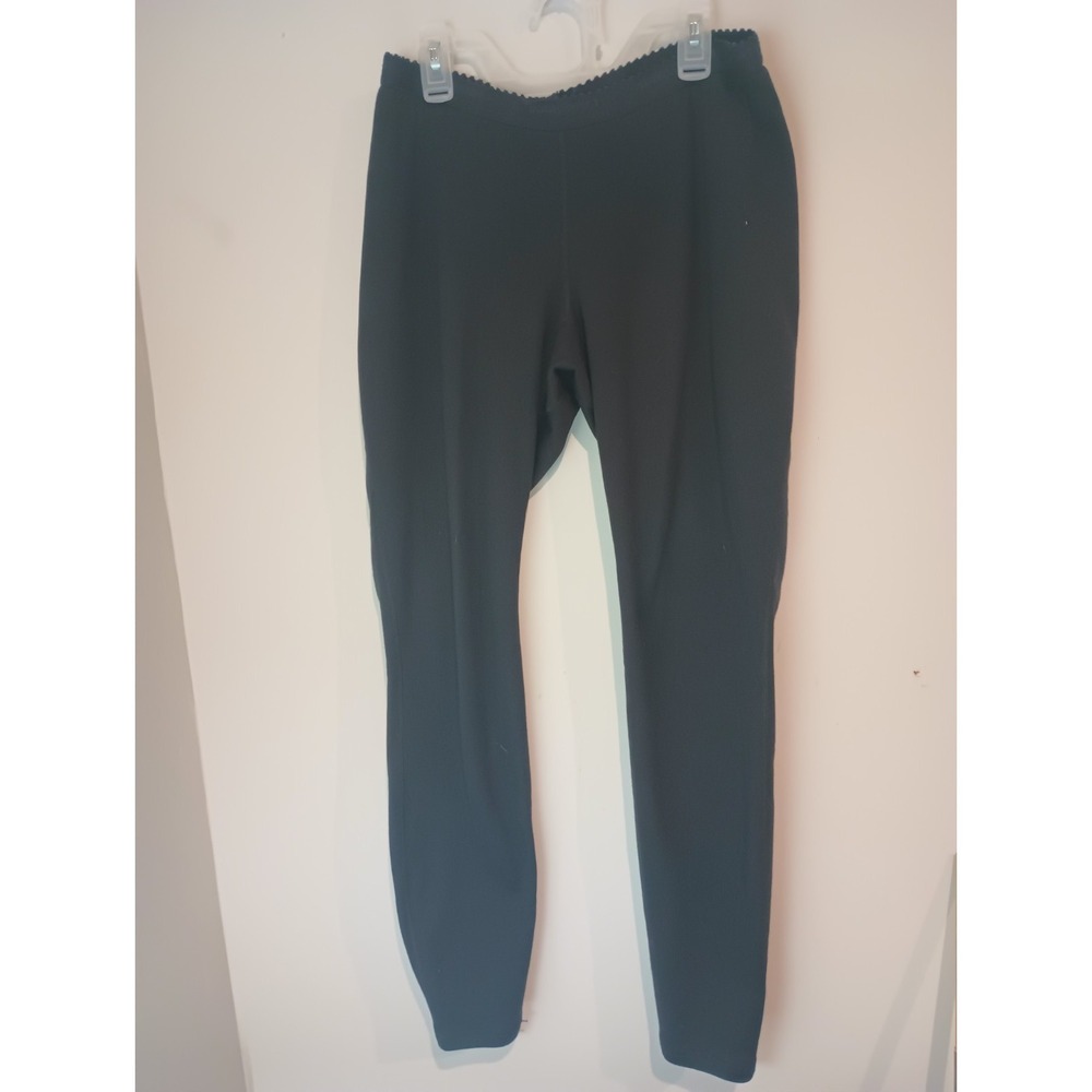 Vintage Patagonia Pants Women's Small Black Capilene Fleece Base Layer Pants USA